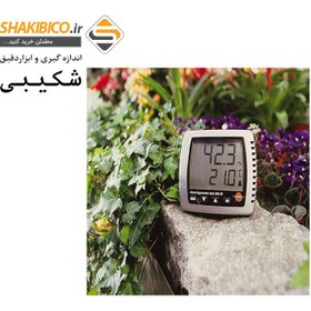 تصویر رطوبت سنج و دماسنج محیطی آلارم دار تستو تیپ TESTO 608-H2 