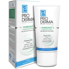 تصویر ماسک پاکسازی کننده پوست صورت 40 میل پرودرما Proderma Purifying Face Mask 40ml