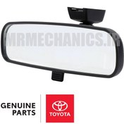 تصویر آینه داخل وسط تویوتا هایلوکس 2006 تا 2015 برند اصلی جنیون پارت 