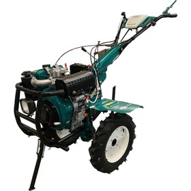 تصویر تیلر روتیواتور10 اسب دیزلی استارتی GOLF GARDEN مدل SC135ZE Tiller cultivator10HP-GOLF GARDEN