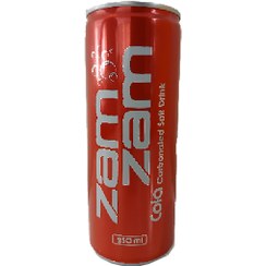 تصویر نوشابه کولا قوطی زمزم ۲۵۰ میلی لیتر 