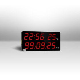 تصویر ساعت و تقویم دیجیتال دیواری CDT25 