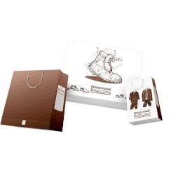 تصویر ساک دستی تک رنگ ایندربرد 230 گرم سلفون 