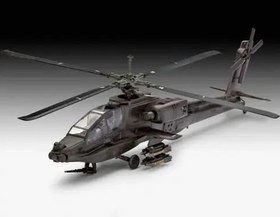 تصویر کیت ساختنی هلیکوپتر Revell مدل AH-64A Apache 