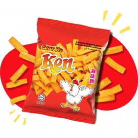 تصویر چیپس مرغ SNEK KU وزن ۱۰ گرم 