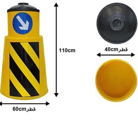 تصویر بشکه زرد کارگاهی 