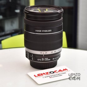 تصویر لنز دست دوم كانن مدل canon lens efs 18-200mm 