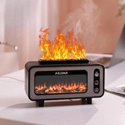 تصویر دستگاه بخور سرد طرح شومینه 