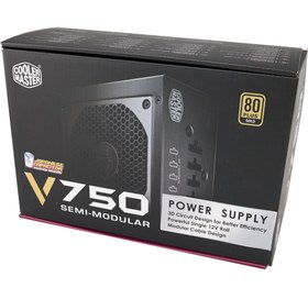 تصویر پاور (منبع تغذیه) 750 وات کولرمستر V 750 - نیمه ماژولار 