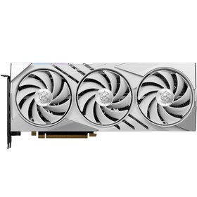 تصویر کارت گرافیک ام اس آی MSI GeForce RTX 4070 Ti Gaming X Slim White 12G 