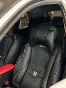 تصویر روکش صندلی خودرو طرح گوچی چرم مشکی مناسب پژو ۲۰۶/۲۰۷ 