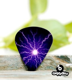 تصویر پیک گیتار طرح دار 