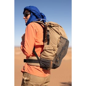 تصویر کوله پشتی ضد شن تهویه دار فورکلاز 30 لیتر Forclaz Desert Trekking Ventilated Sandproof Backpack - 30L - Desert 900 