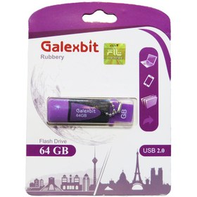 تصویر فلش مموری گلکسبیت مدل Rubbery ظرفیت 64 گیگابایت Galexbit Rubbery 64GB USB 2.0 Flash Memory