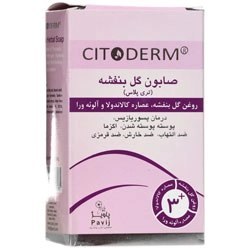 تصویر صابون گل بنفشه تری پلاس سیتودرم Viola Herbal Soap 3 Plus Citoderm