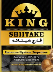 تصویر قارچ خشک شیتاکه 1000 گرمی 