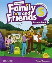 تصویر کتاب زبان کودکان آمریکن فمیلی اند فرندز پنج ویرایش دوم American Family and Friends 5 (2nd)+CD(سایز کوچک) 