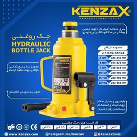 تصویر جک روغنی 15 تن _KENZAX kbj-215 