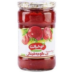 تصویر رب گوجه فرنگی شیشه ای 700 گرمی خوشبخت -