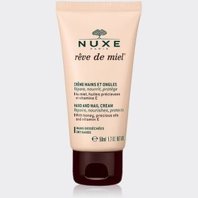 تصویر کرم ترمیم کننده دست و ناخن رو دمیل نوکس Nuxe Reve De Miel Hand and Nail Cream 50ml 