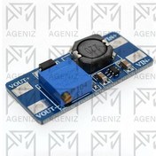 تصویر ماژول افزاینده ولتاژ MT3608 با ورودی میکرو USB و جریان ۲ آمپر 