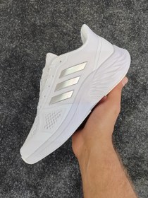 تصویر کفش آدیداس آدزیرو اس ال سفید نقره ای Adidas adziro white silver