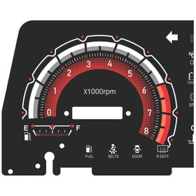 تصویر صفحه کیلومتر لیون کد 01 مناسب برای پراید 
