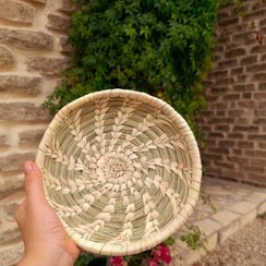 تصویر دیوارکوب حصیری 