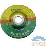 تصویر صفحه استیل بر مینی اوسیس قطر 115 میلی متر Steel plate on Mini Oasis model 115X1 mm