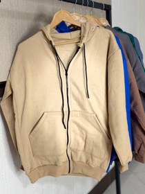 تصویر هودی زیپ دار 