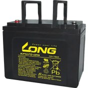 تصویر باتری یو پی اس لانگ LONG مدل 12V-75A 