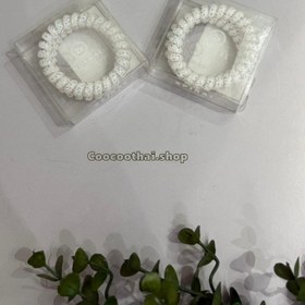 تصویر کش سیم تلفنی - آبی Hair clips, set of 2
