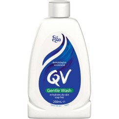 تصویر شوینده پوست خشک و حساس کیووی QV Gentle Wash 