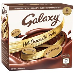 تصویر کپسول قهوه دولچه گوستو هات چاکلت مدل گلکسی 
