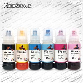 تصویر جوهر 108 Wox اپسون L8050 , L18050 EPSON 108 Wox Tank Color ink Bottle