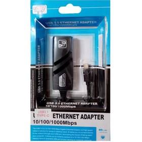 تصویر تبدیل Type-C به ETHERNET(LAN) مدل 802 Type-C ETHERNET ADAPTER