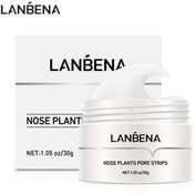 تصویر چسب ضد جوش سر سیاه بینی لانبنا ا LANBENA Nose Plants Pore Strips LANBENA Nose Plants Pore Strips