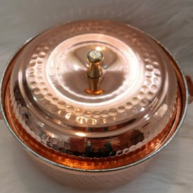 تصویر قابلمه مسی زنجان کد mz01 copper pot