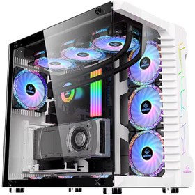 تصویر کیس کامپیوتر LOVINGCOOL مدل UFO-III 