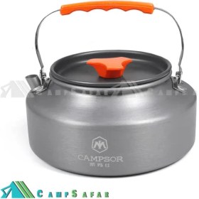 تصویر کتری سفری کمپسور ظرفیت 1.6 لیتر ا Campsor travel kettle capacity 1.6 liters Campsor travel kettle capacity 1.6 liters
