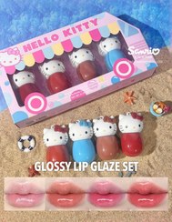 تصویر پک آرایشی لیپ‌گلاس هلو کیتی 