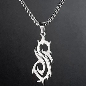 تصویر گردنبند اسلیپ‌نات S Slipknot 