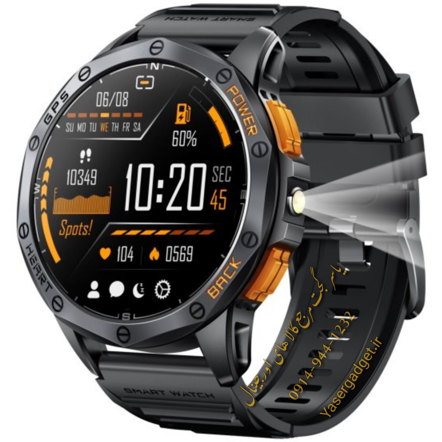 ساعت هوشمند Smart مدل K67 با GPS