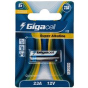 تصویر باتری 23A گیگاسل مدل Super Alkaline بسته 1 عددی Gigacell Super Alkaline 23A Battery Pack Of 1