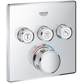 تصویر شیرآلات حمام توکار گروهه مدل Grohtherm SmartControl کد 29126000 