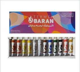 تصویر اکریلیک 12 رنگ 21 میل باران 