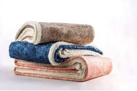 تصویر پتو نیوکلاسیک طرح ابر و بادی فایپکو - صورتی 