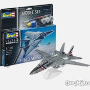 تصویر اسباب بازی جنگنده تامکت F14D مدلسازی ۱:۱۰۰ رول 