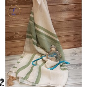 تصویر شال لینن 