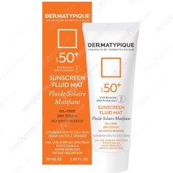 تصویر درماتیپیک ضد آفتاب فاقد چربی SPF50+ 